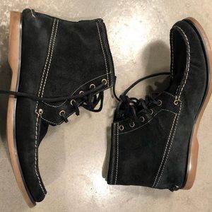 ♥️ John Varvatos Slip Boot Black leather